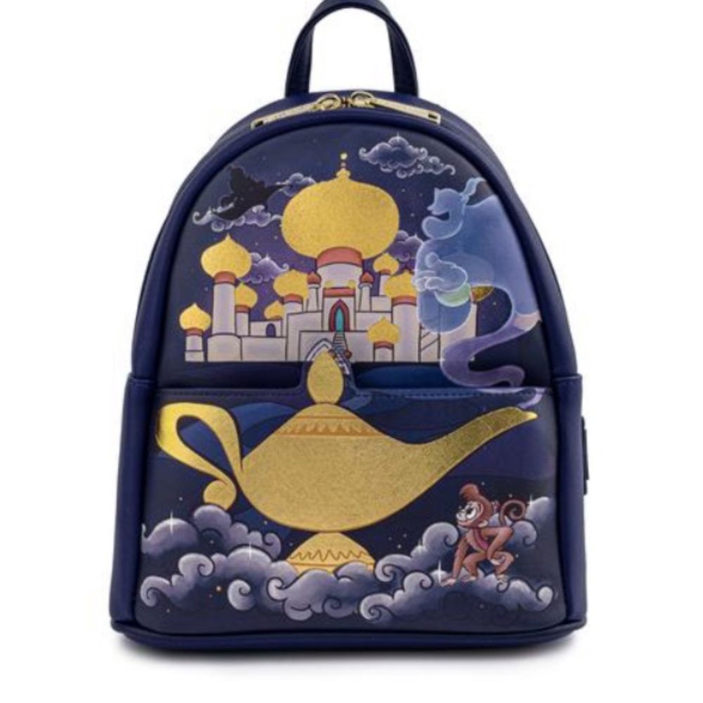NWT Loungefly Disney princess jasmine castle bp